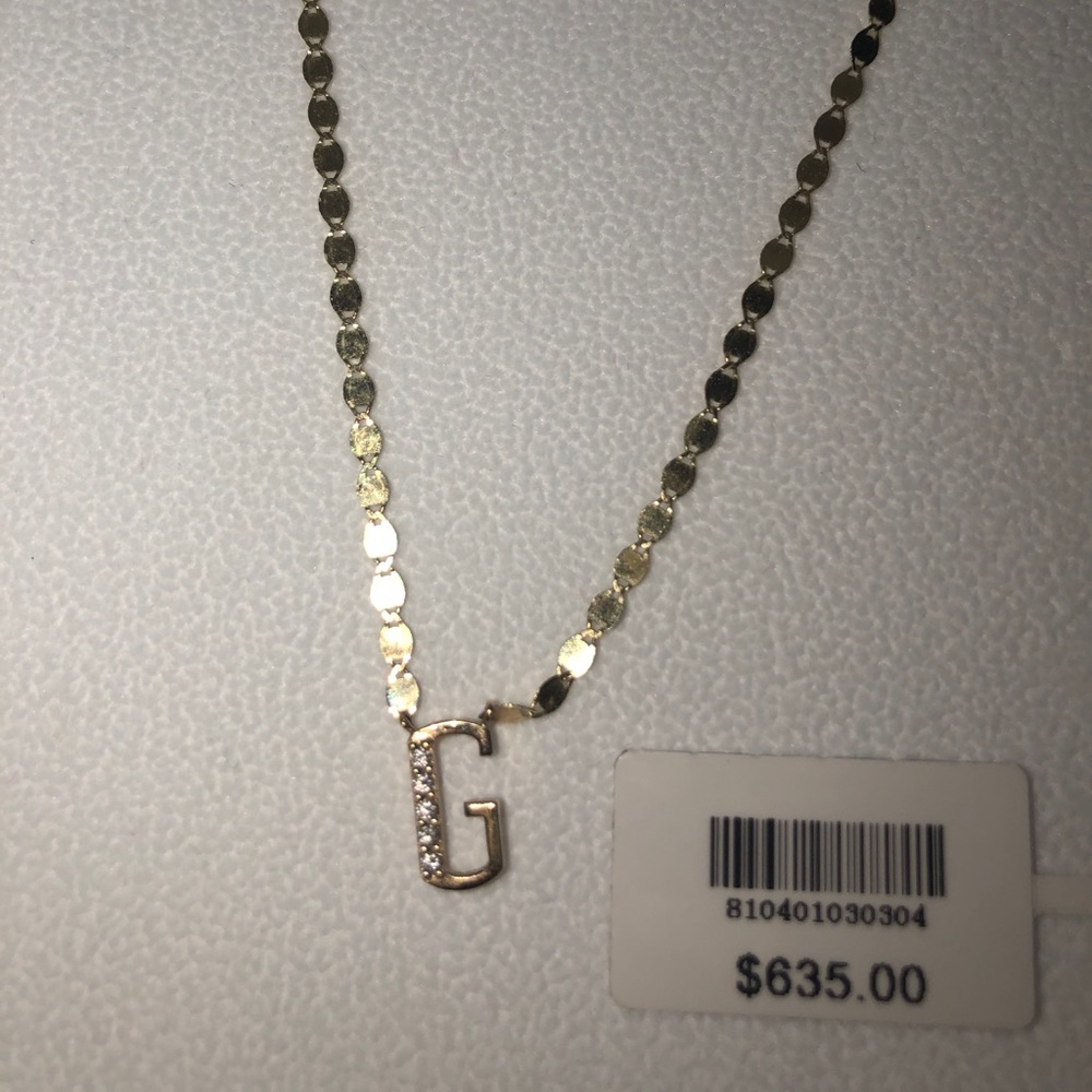 LANA G INITAL NECKLACE